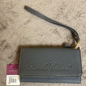 Rosella carrara wallet 6”x3-1/2” grey